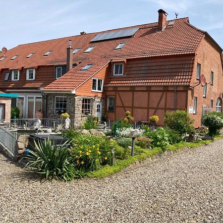 Landhausidyll Apartment Wohn- und Schlafzimmer Klutz Exterior foto