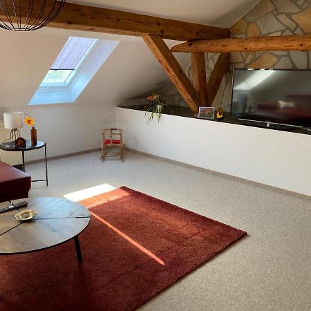 Landhausidyll Apartment Wohn- und Schlafzimmer Klutz Exterior foto