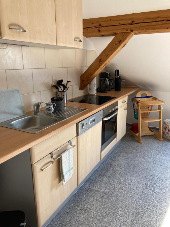 Landhausidyll Apartment Wohn- und Schlafzimmer Klutz Exterior foto