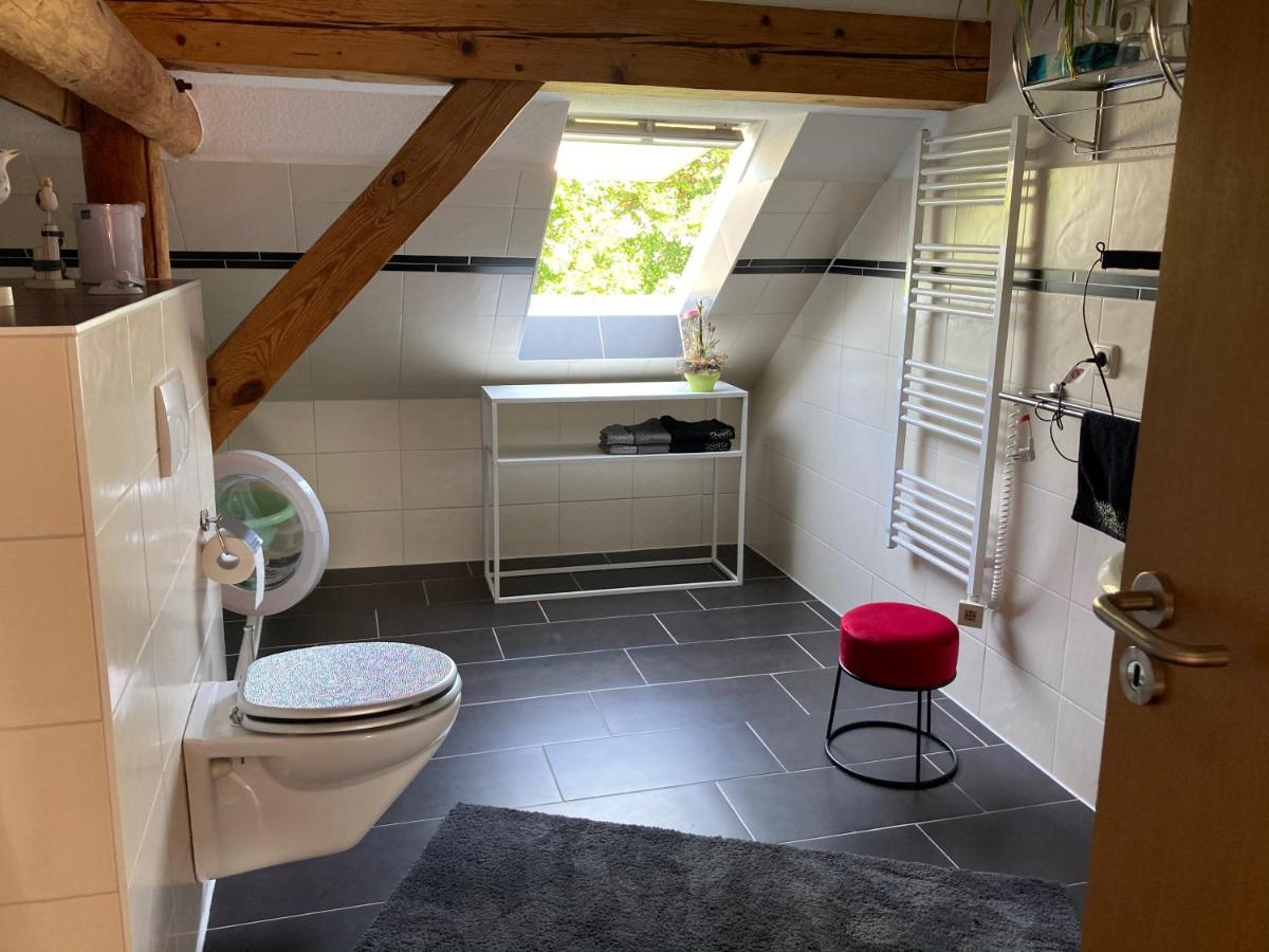 Landhausidyll Apartment Wohn- und Schlafzimmer Klutz Exterior foto