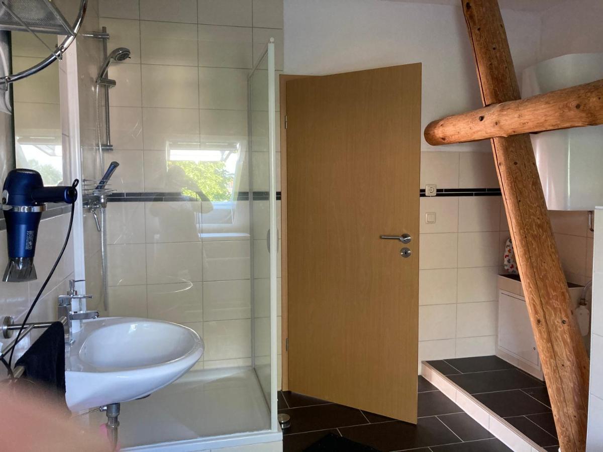 Landhausidyll Apartment Wohn- und Schlafzimmer Klutz Exterior foto