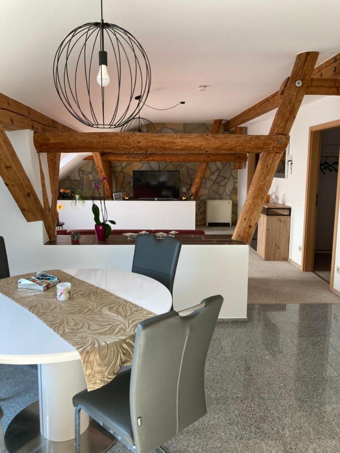 Landhausidyll Apartment Wohn- und Schlafzimmer Klutz Exterior foto