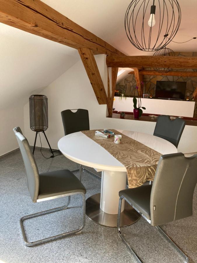 Landhausidyll Apartment Wohn- und Schlafzimmer Klutz Exterior foto
