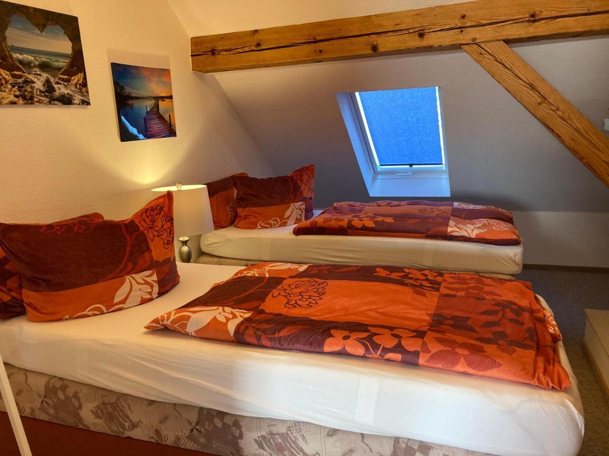 Landhausidyll Apartment Wohn- und Schlafzimmer Klutz Exterior foto