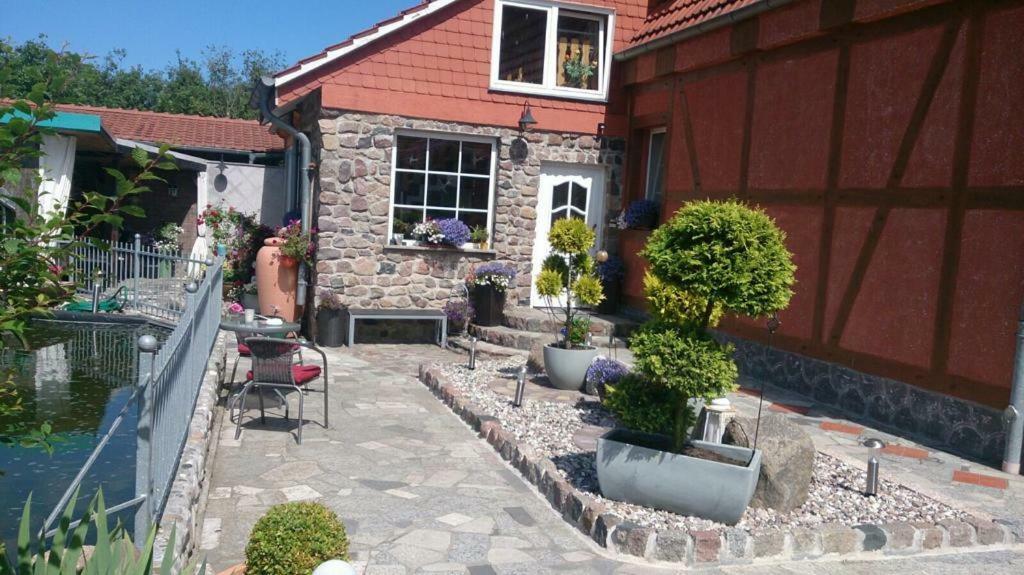 Landhausidyll Apartment Wohn- und Schlafzimmer Klutz Exterior foto
